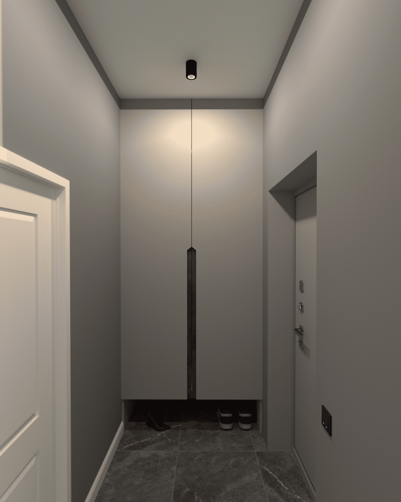 Дизайн коридору — проєкт інтер'єру DNL Design